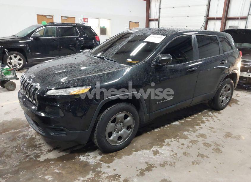 Photo 2 of 2016 Jeep Cherokee SPORT (VIN 1C4PJMAB9GW192142)