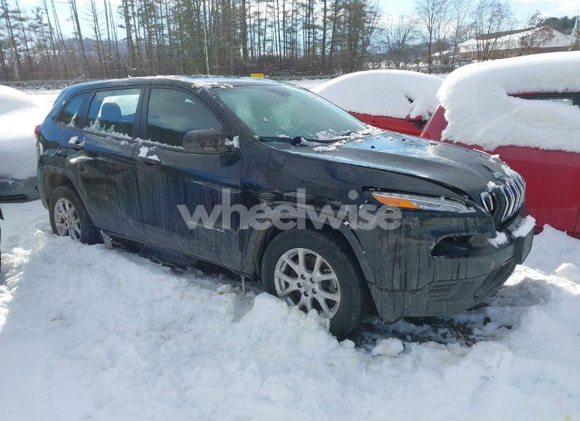 2017 Jeep Cherokee SPORT 4X4 (VIN 1C4PJMAB9HD215769) main photo