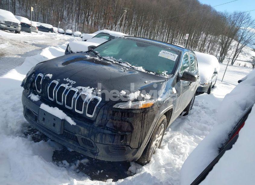 Photo 2 of 2017 Jeep Cherokee SPORT 4X4 (VIN 1C4PJMAB9HD215769)