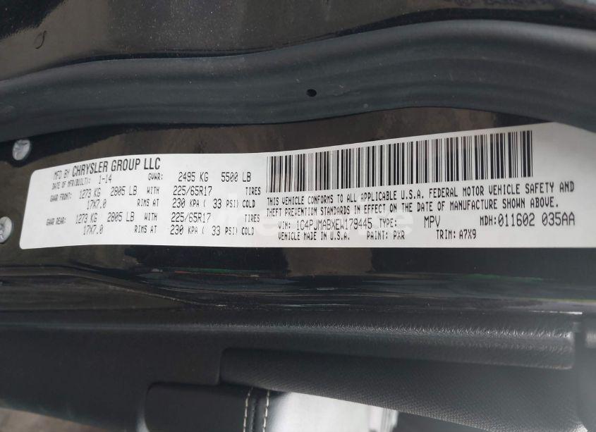 Photo 9 of 2014 Jeep Cherokee SPORT (VIN 1C4PJMABXEW179445)