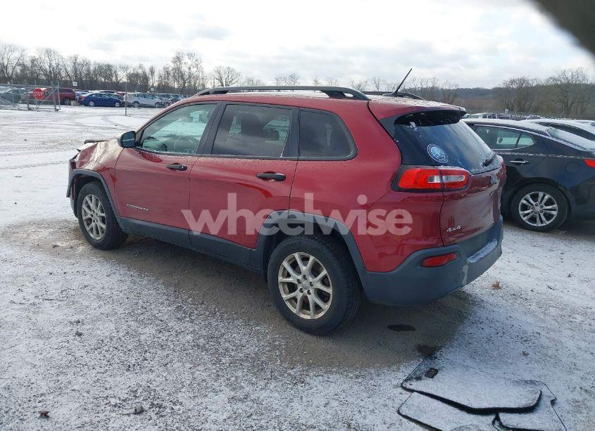 Photo 3 of 2016 Jeep Cherokee SPORT (VIN 1C4PJMABXGW225861)