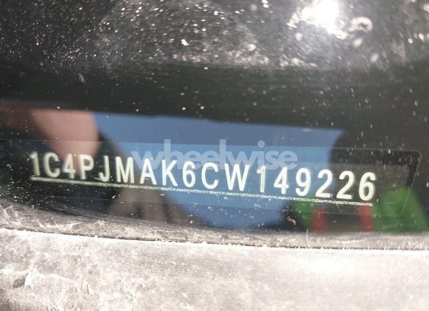 Photo 9 of 2012 Jeep Liberty SPORT (VIN 1C4PJMAK6CW149226)