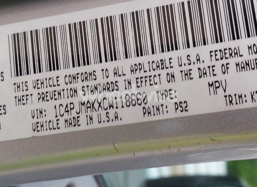 Photo 9 of 2012 Jeep Liberty SPORT (VIN 1C4PJMAKXCW118660)