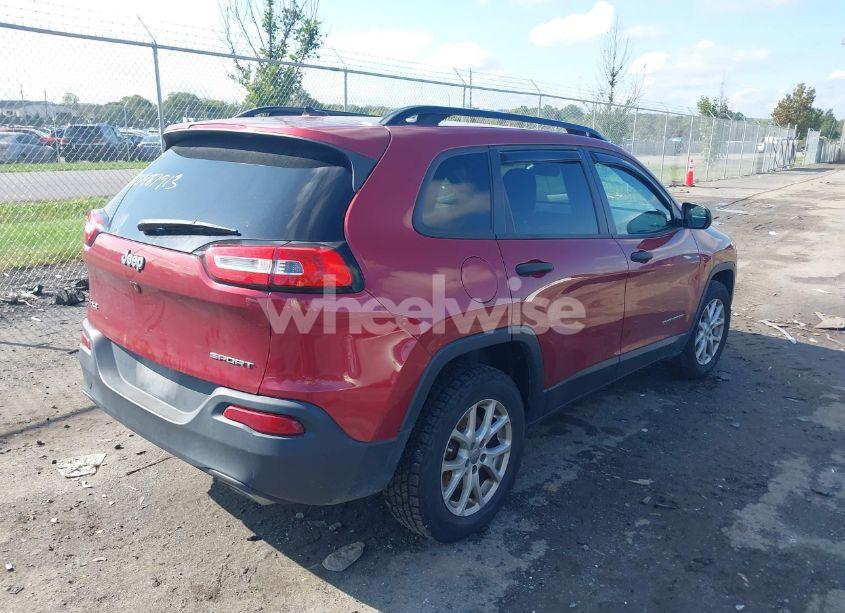Photo 4 of 2016 Jeep Cherokee SPORT (VIN 1C4PJMAS0GW252244)