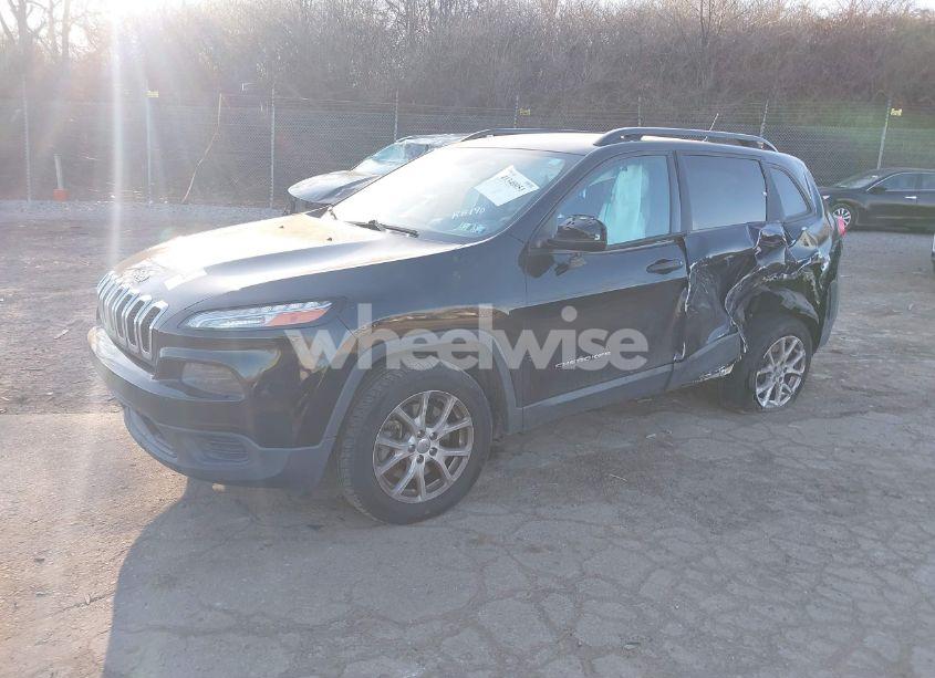 Photo 2 of 2017 Jeep Cherokee SPORT 4X4 (VIN 1C4PJMAS2HW659435)