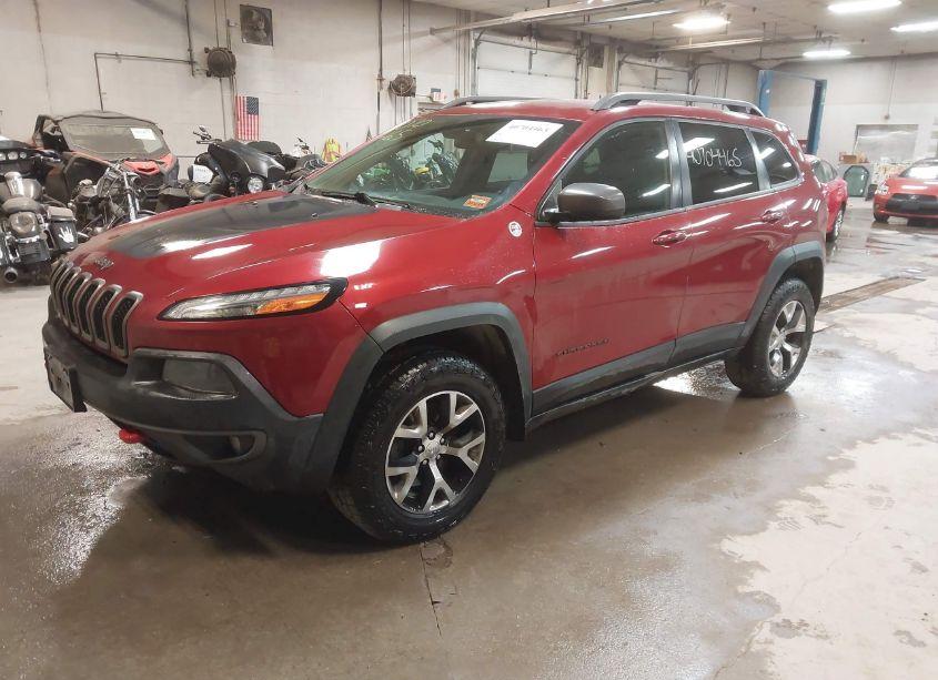 Photo 2 of 2015 Jeep Cherokee TRAILHAWK (VIN 1C4PJMBB0FW512509)