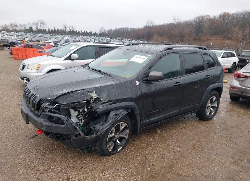 Photo 2 of 2014 Jeep Cherokee TRAILHAWK (VIN 1C4PJMBB2EW216017)