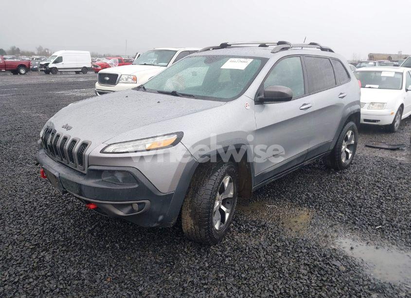 Photo 2 of 2014 Jeep Cherokee TRAILHAWK (VIN 1C4PJMBB3EW222747)