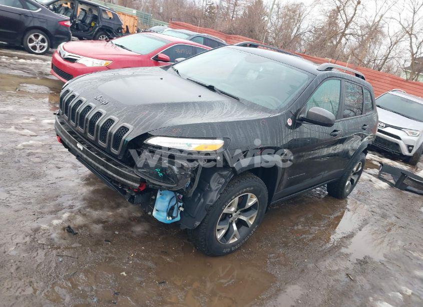 Photo 2 of 2017 Jeep Cherokee TRAILHAWK 4X4 (VIN 1C4PJMBB9HW551506)