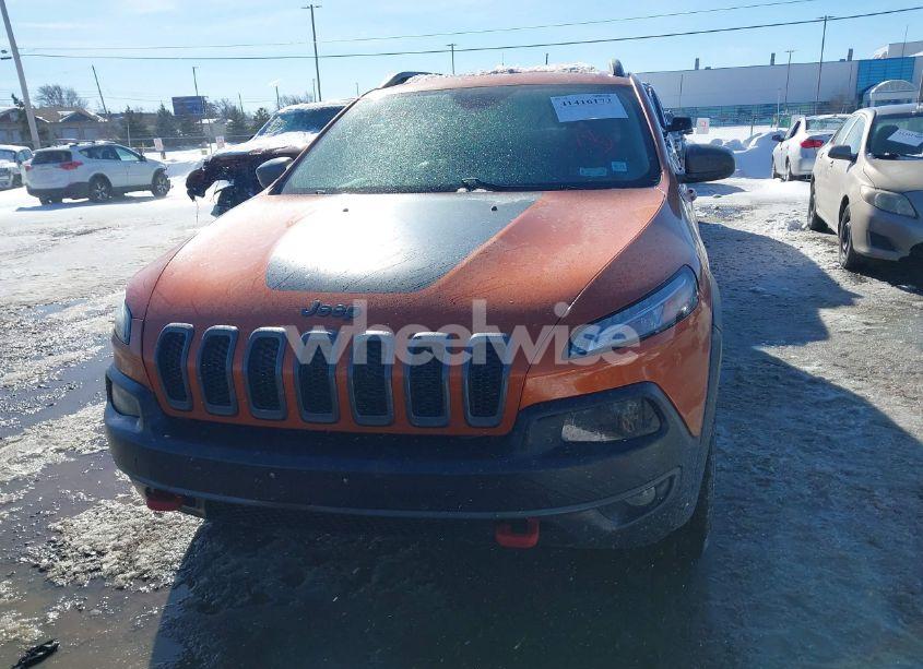 Photo 12 of 2015 Jeep Cherokee TRAILHAWK (VIN 1C4PJMBS2FW587986)