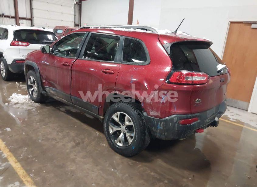 Photo 3 of 2015 Jeep Cherokee TRAILHAWK (VIN 1C4PJMBS2FW772748)