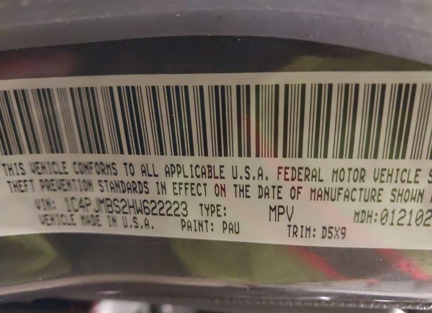 Photo 9 of 2017 Jeep Cherokee TRAILHAWK 4X4 (VIN 1C4PJMBS2HW622223)