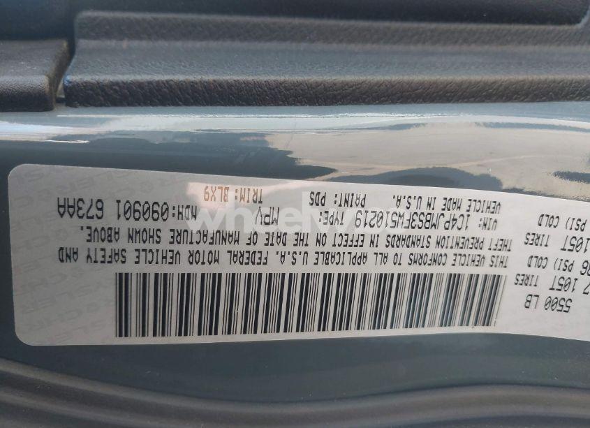 Photo 7 of 2015 Jeep Cherokee TRAILHAWK (VIN 1C4PJMBS3FW510219)