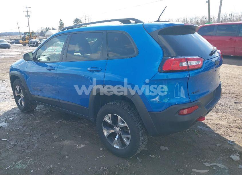 Photo 3 of 2017 Jeep Cherokee TRAILHAWK 4X4 (VIN 1C4PJMBS3HW664741)