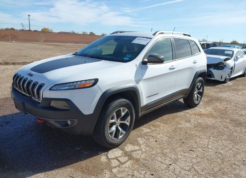 Photo 2 of 2014 Jeep Cherokee TRAILHAWK (VIN 1C4PJMBS4EW160498)
