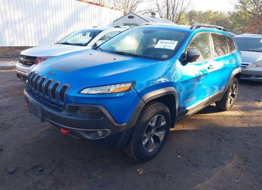 Photo 2 of 2017 Jeep Cherokee TRAILHAWK 4X4 (VIN 1C4PJMBS4HW635118)