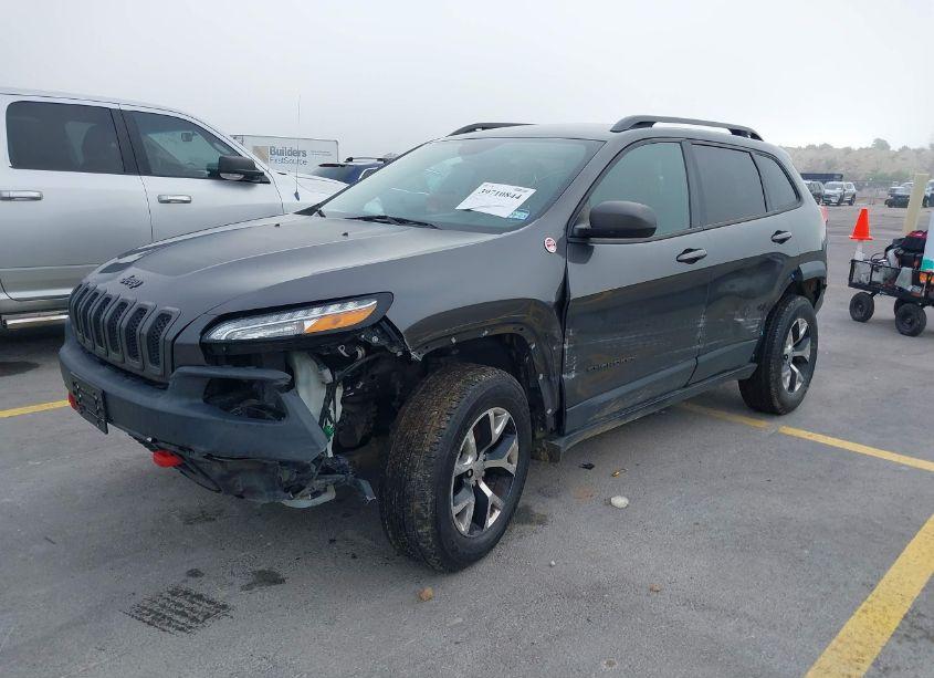 Photo 2 of 2014 Jeep Cherokee TRAILHAWK (VIN 1C4PJMBS6EW161104)