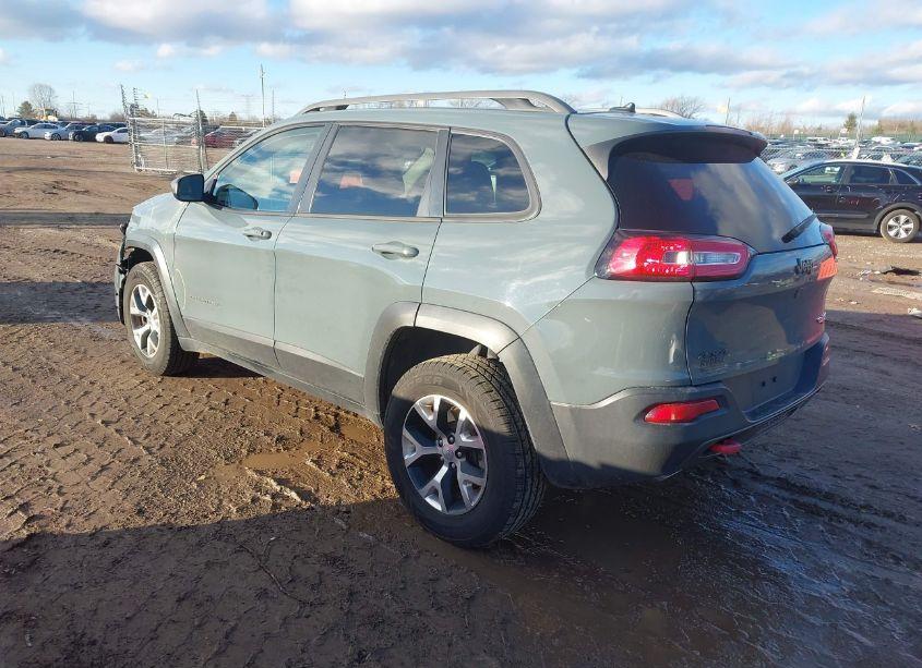 Photo 3 of 2015 Jeep Cherokee TRAILHAWK (VIN 1C4PJMBS8FW647057)