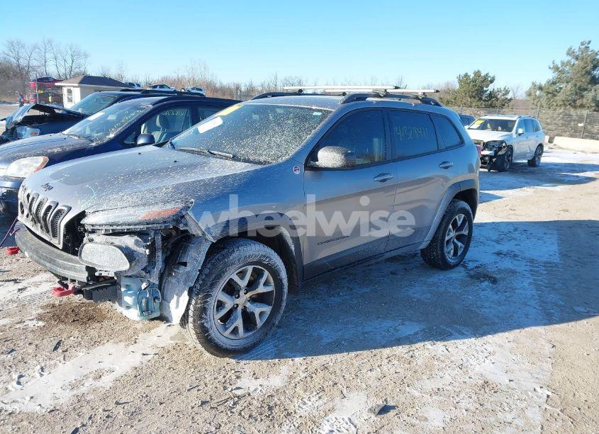 Photo 2 of 2014 Jeep Cherokee TRAILHAWK (VIN 1C4PJMBS9EW285125)