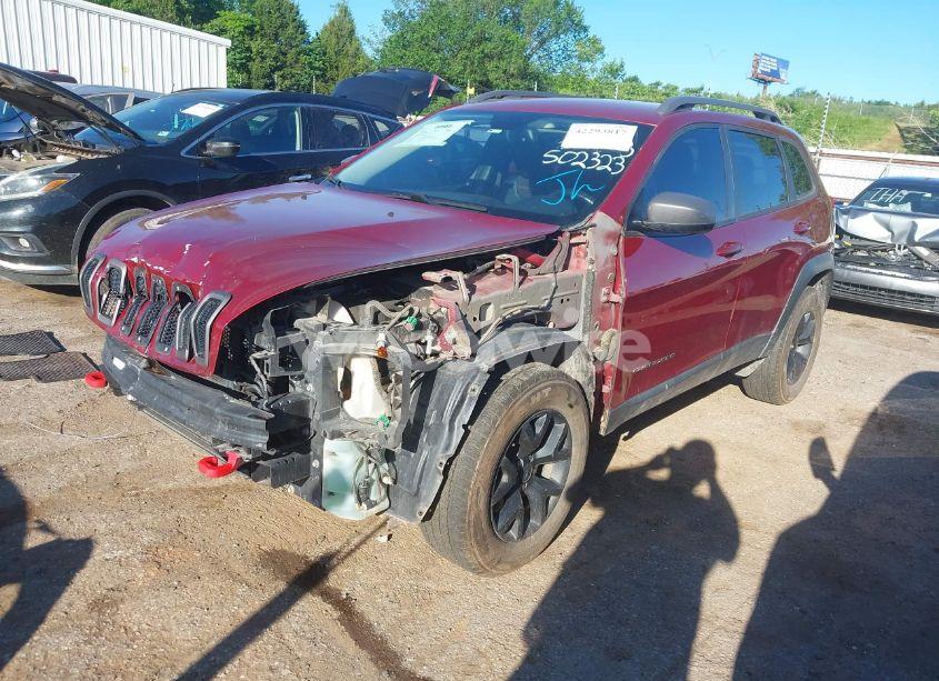 Photo 2 of 2017 Jeep Cherokee TRAILHAWK 4X4 (VIN 1C4PJMBS9HW502323)