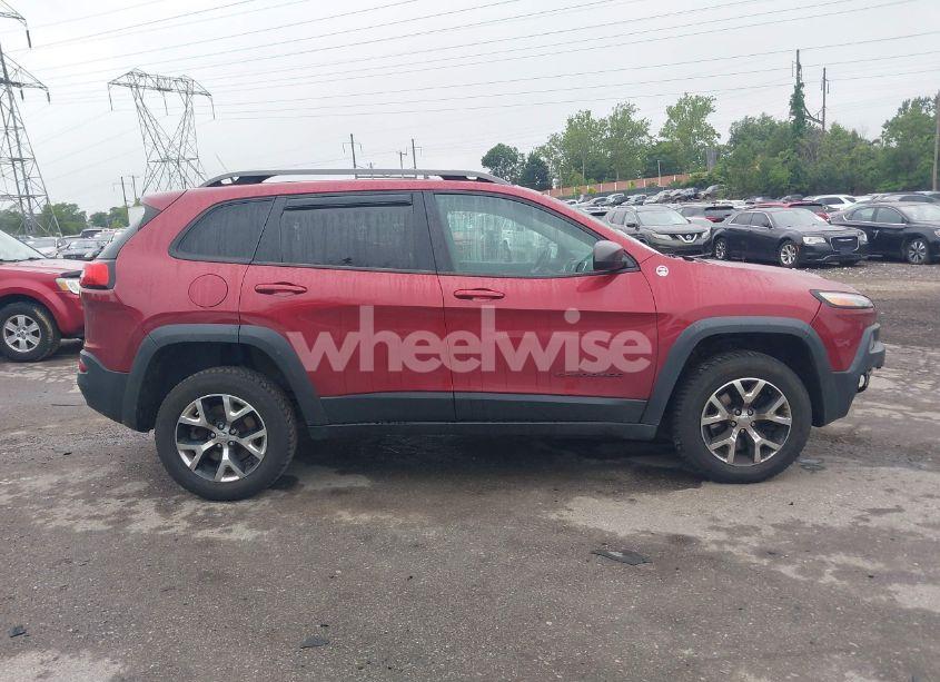 Photo 14 of 2015 Jeep Cherokee TRAILHAWK (VIN 1C4PJMBSXFW667469)