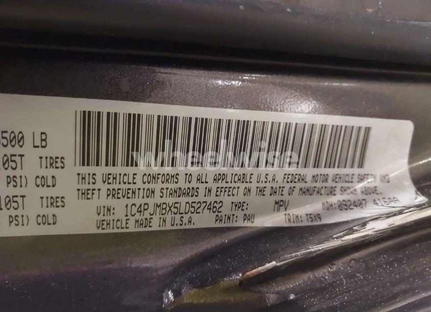 Photo 9 of 2020 Jeep Cherokee TRAILHAWK 4X4 (VIN 1C4PJMBX5LD527462)