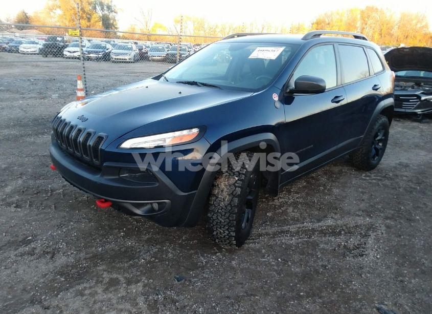 Photo 2 of 2018 Jeep Cherokee TRAILHAWK 4X4 (VIN 1C4PJMBX6JD563786)