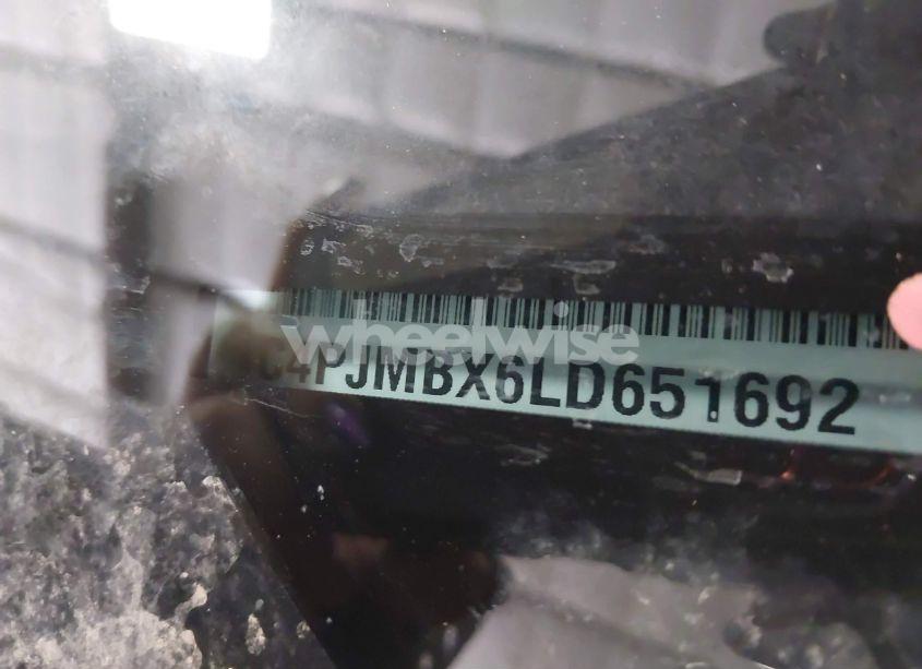 Photo 9 of 2020 Jeep Cherokee TRAILHAWK 4X4 (VIN 1C4PJMBX6LD651692)