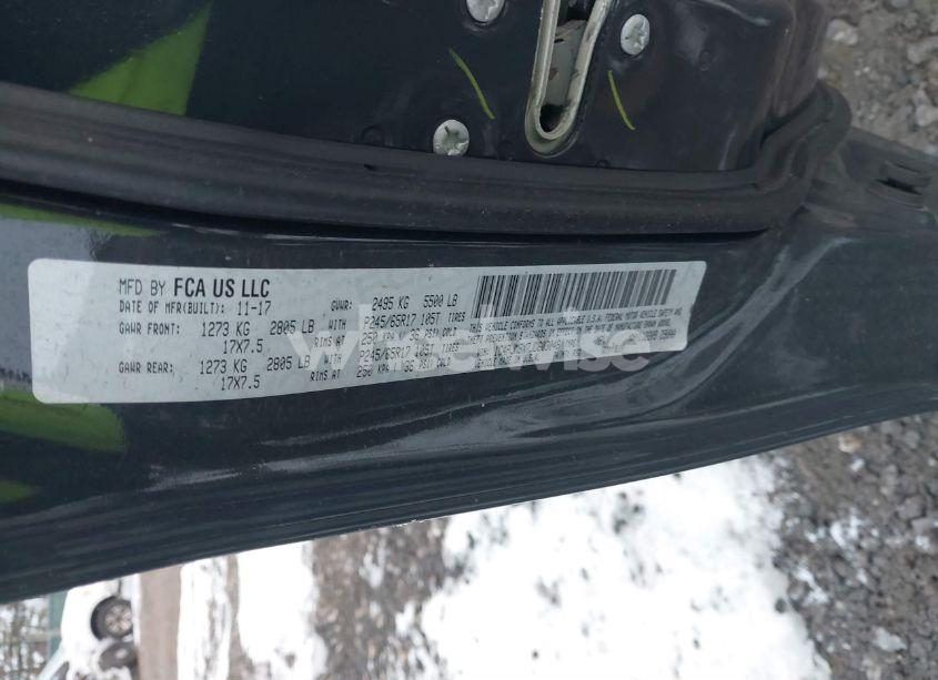 Photo 9 of 2018 Jeep Cherokee TRAILHAWK 4X4 (VIN 1C4PJMBX7JD603048)