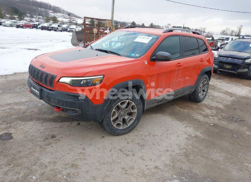 Photo 2 of 2021 Jeep Cherokee TRAILHAWK 4X4 (VIN 1C4PJMBX7MD119790)
