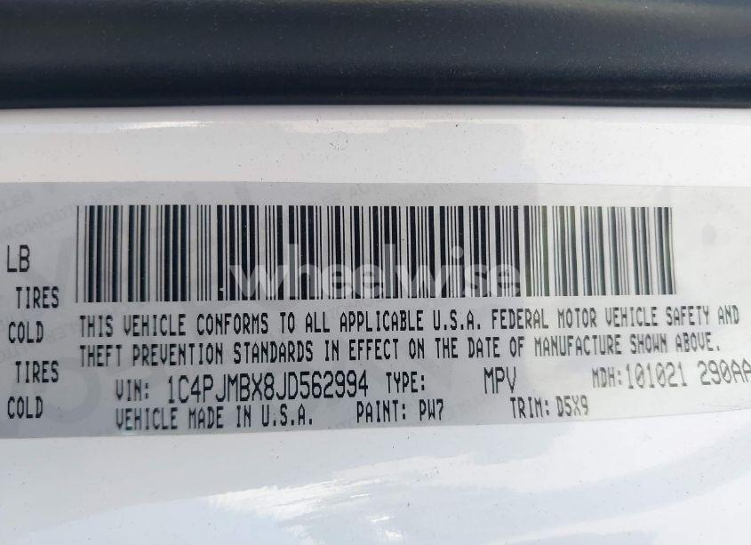 Photo 9 of 2018 Jeep Cherokee TRAILHAWK 4X4 (VIN 1C4PJMBX8JD562994)