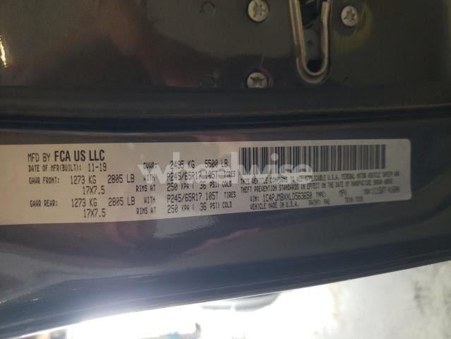 Photo 7 of 2020 JEEP CHEROKEE TRAILHAWK (VIN 1C4PJMBXXLD563650)