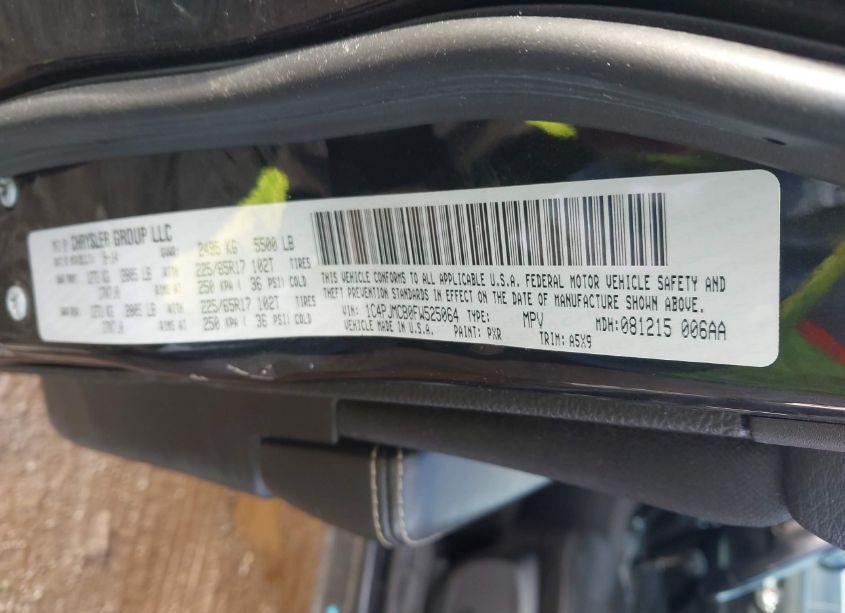 Photo 9 of 2015 Jeep Cherokee LATITUDE (VIN 1C4PJMCB0FW525064)