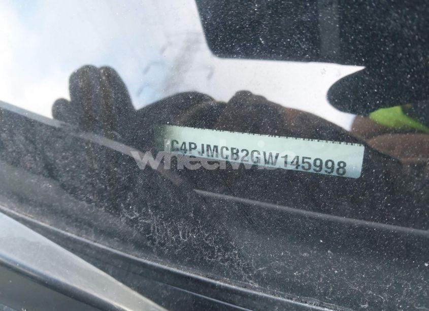 Photo 9 of 2016 Jeep Cherokee LATITUDE (VIN 1C4PJMCB2GW145998)