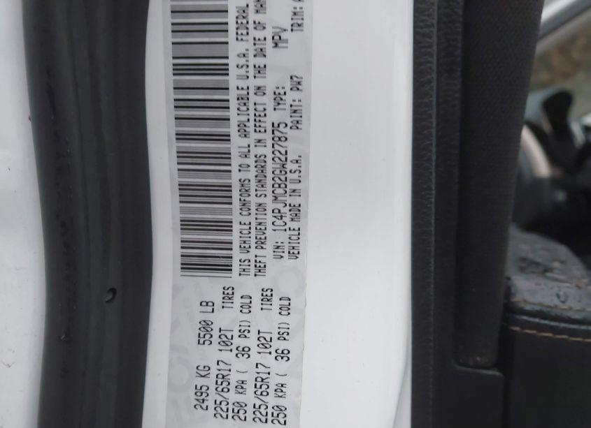 Photo 9 of 2016 Jeep Cherokee LATITUDE (VIN 1C4PJMCB2GW227875)