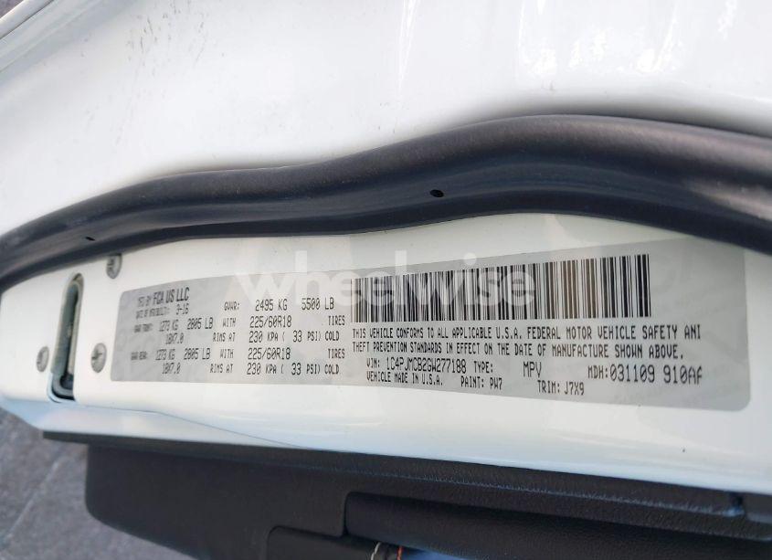 Photo 9 of 2016 Jeep Cherokee 75TH ANNIVERSARY (VIN 1C4PJMCB2GW277188)