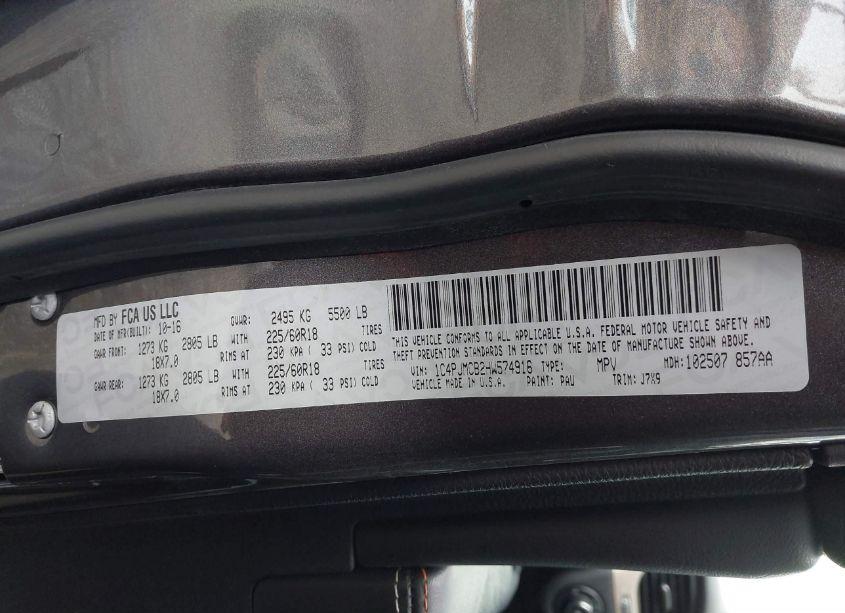 Photo 9 of 2017 Jeep Cherokee 75TH ANNIVERSARY EDITION 4X4 (VIN 1C4PJMCB2HW574916)