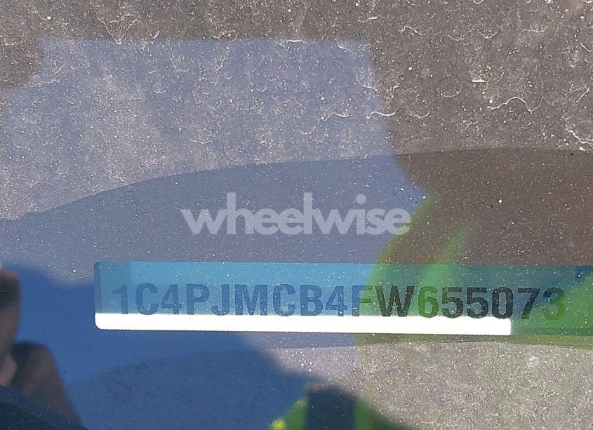 Photo 9 of 2015 Jeep Cherokee LATITUDE (VIN 1C4PJMCB4FW655073)