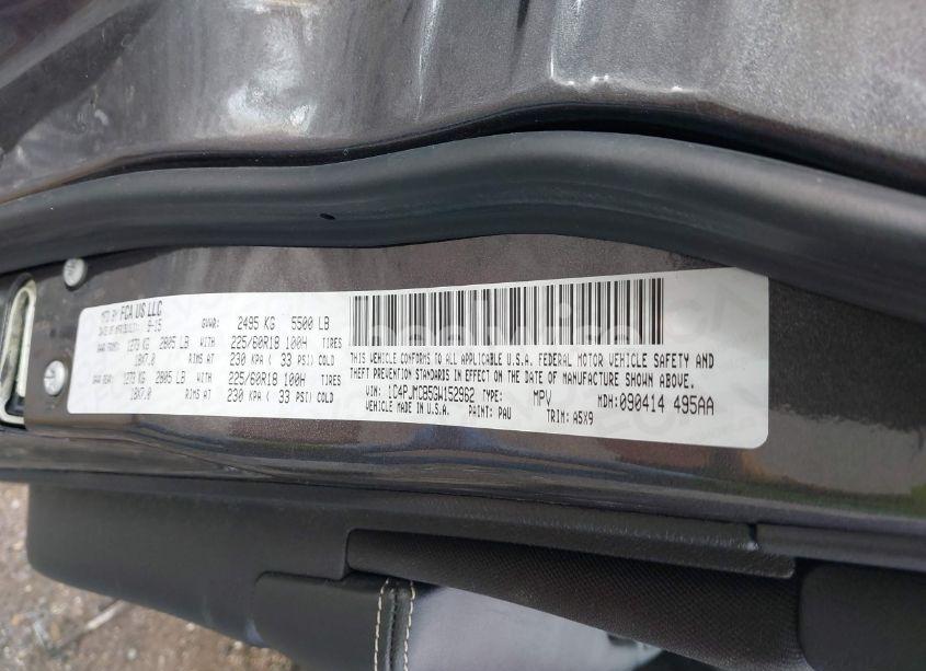 Photo 9 of 2016 Jeep Cherokee ALTITUDE (VIN 1C4PJMCB5GW152962)