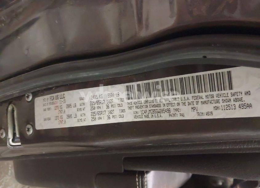 Photo 9 of 2016 Jeep Cherokee LATITUDE (VIN 1C4PJMCB5GW205496)