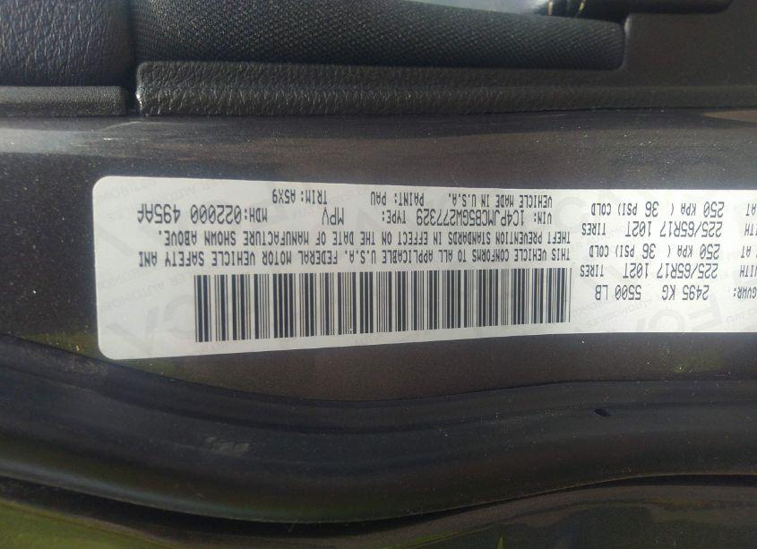 Photo 9 of 2016 Jeep Cherokee LATITUDE (VIN 1C4PJMCB5GW277329)