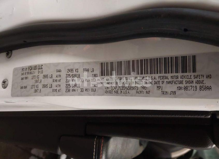 Photo 9 of 2017 Jeep Cherokee 75TH ANNIVERSARY EDITION 4X4 (VIN 1C4PJMCB5HW509073)