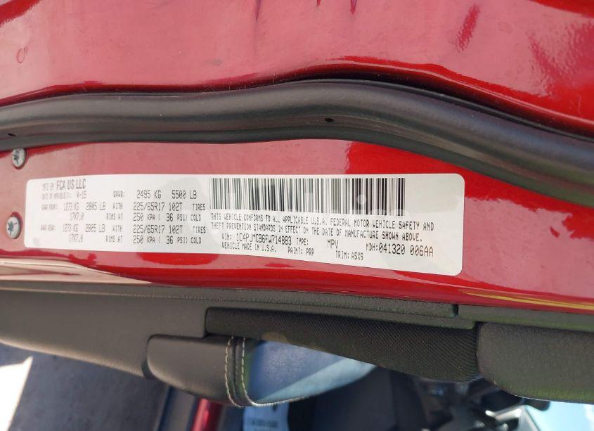 Photo 9 of 2015 Jeep Cherokee LATITUDE (VIN 1C4PJMCB6FW714883)