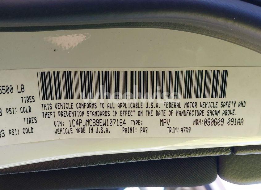 Photo 9 of 2014 Jeep Cherokee LATITUDE (VIN 1C4PJMCB9EW107164)