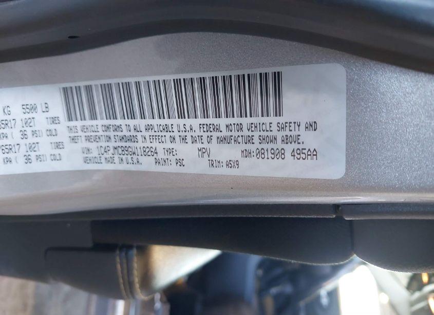 Photo 9 of 2016 Jeep Cherokee LATITUDE (VIN 1C4PJMCB9GW118264)