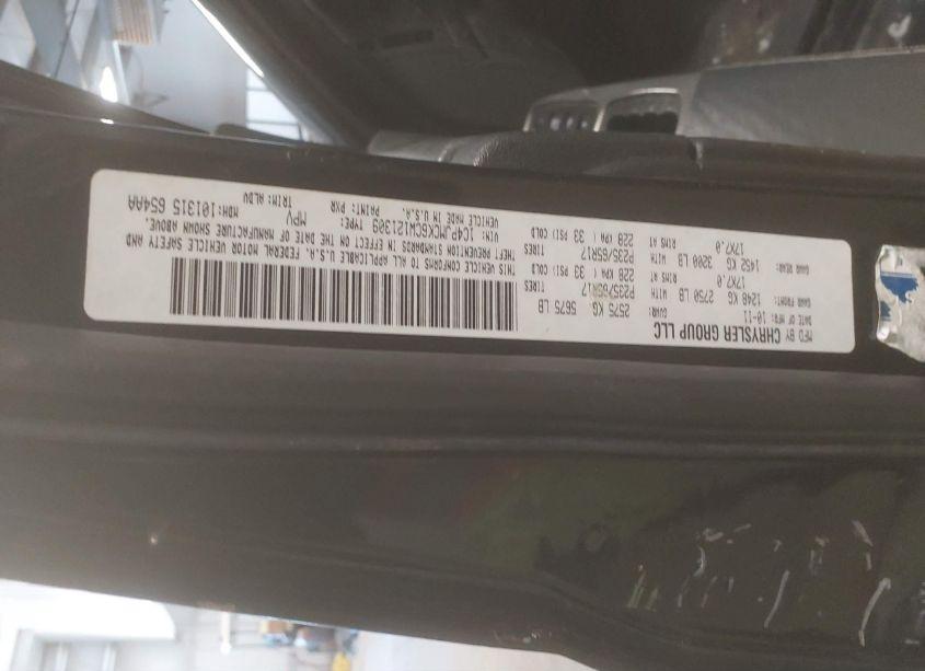 Photo 9 of 2012 Jeep Liberty LIMITED EDITION (VIN 1C4PJMCK6CW121309)