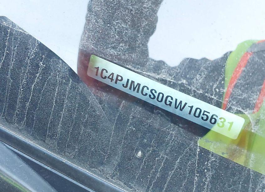 Photo 9 of 2016 Jeep Cherokee LATITUDE (VIN 1C4PJMCS0GW105631)