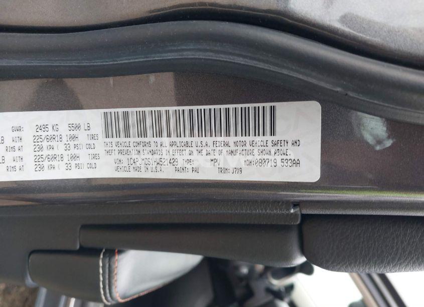 Photo 9 of 2017 Jeep Cherokee 75TH ANNIVERSARY EDITION 4X4 (VIN 1C4PJMCS1HW521429)