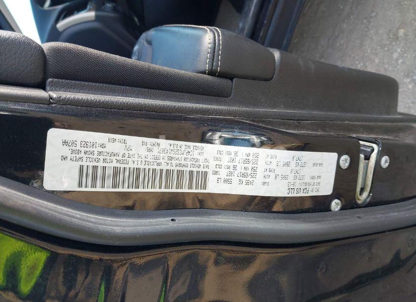 Photo 9 of 2016 Jeep Cherokee LATITUDE (VIN 1C4PJMCS2GW143071)