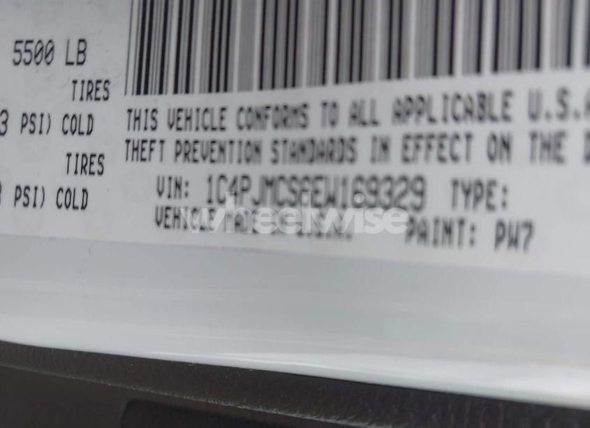 Photo 9 of 2014 Jeep Cherokee LATITUDE (VIN 1C4PJMCS6EW169329)